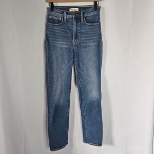 Madewell The Perfect Vintage Jean Women's Size 25 High Rise Wash Denim